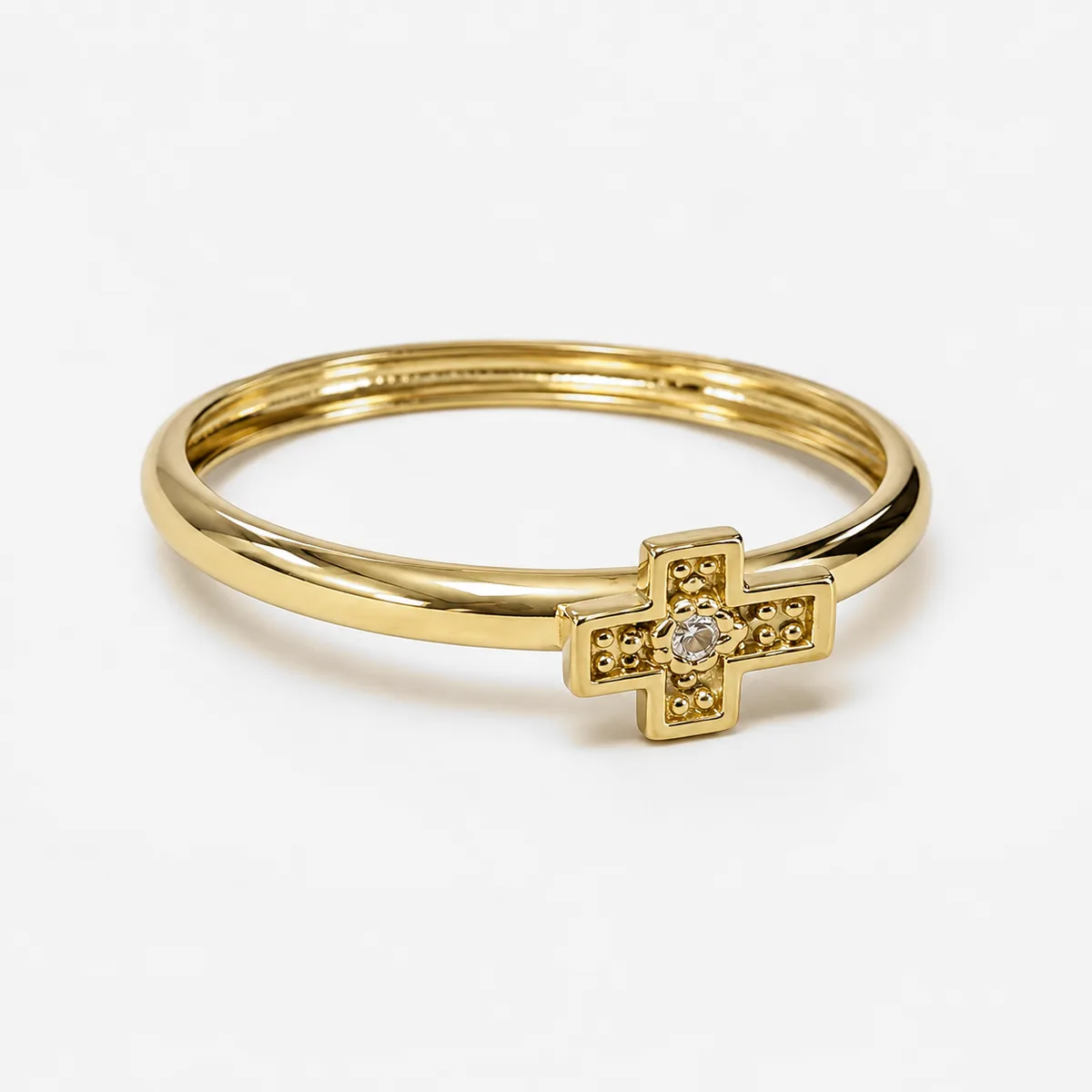 Cross Ring in 18K gold