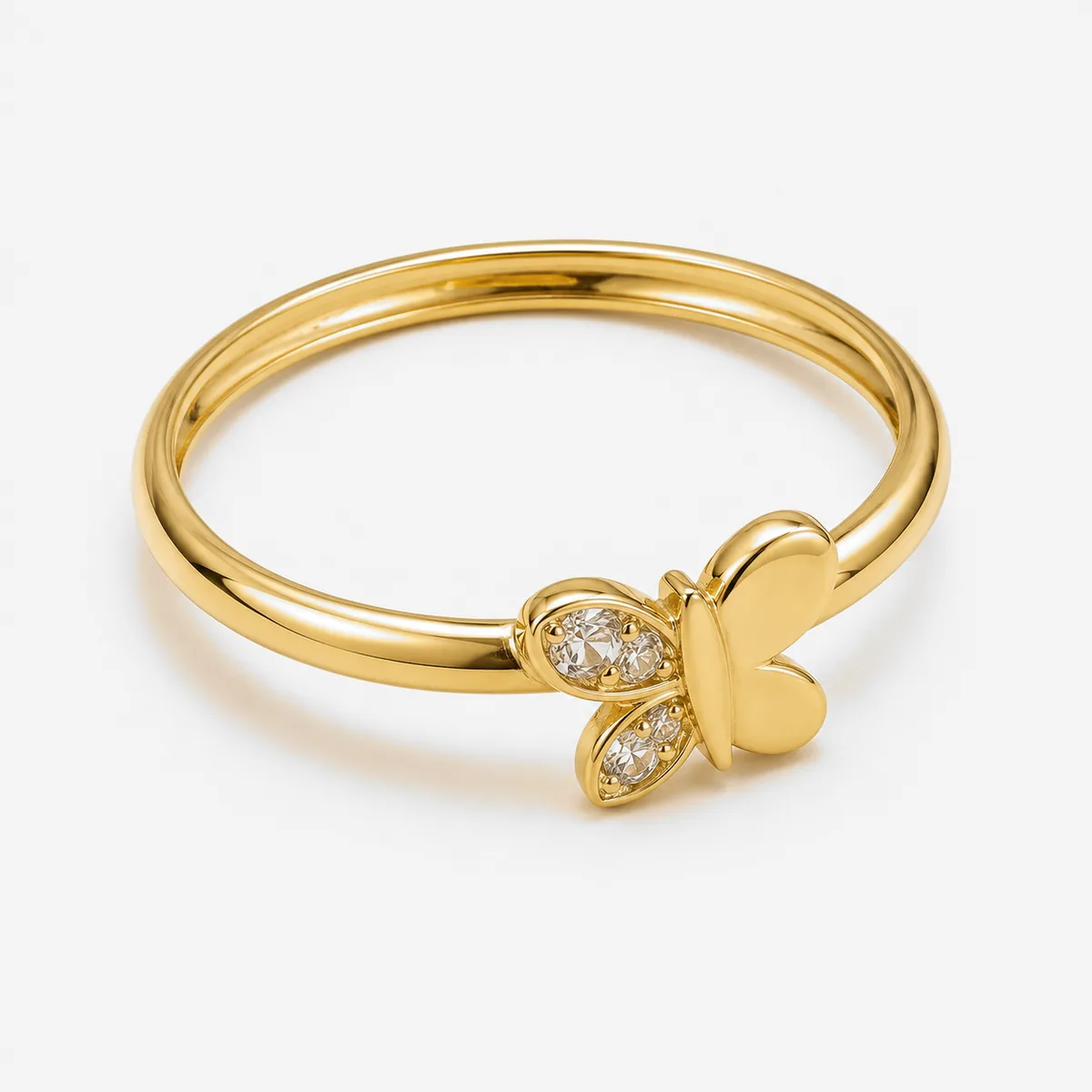 Butterfly Ring in 18K gold