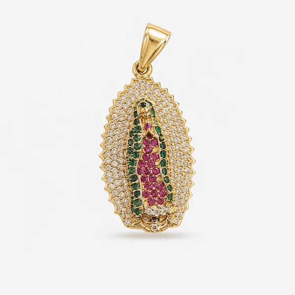 Dije Virgen de Guadalupe 5,8 g en oro 18K