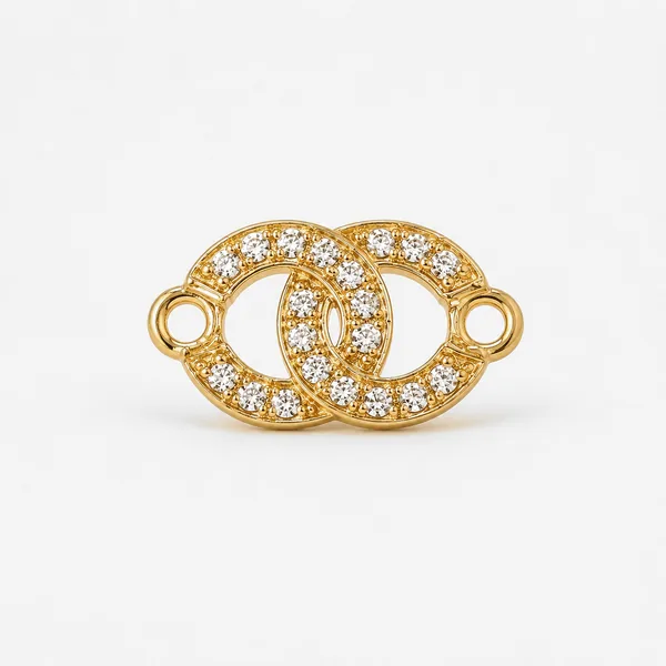 Herraje CC 0,70 g en oro 18K